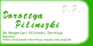 dorottya pilinszki business card